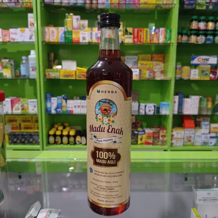 

Madu Murni Enak isi 910 gram