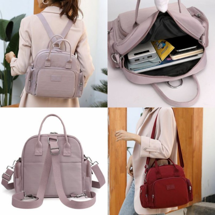Suoyate Aeri Bag Tas Wanita - Tas Ransel - Tas Selempang Wanita Import