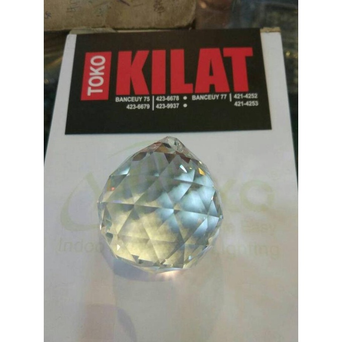 

`````````] Aksesoris Kristal Baso 40mm. Kualitas Super Eceran / per PCS
