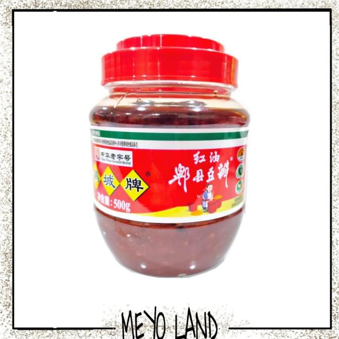 

Pixian Broad Bean Chili Paste Sauce 500gr asli Sichuan Doubanjiang oil