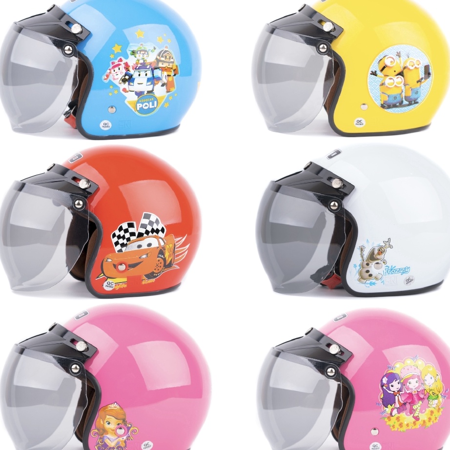 Terlaku.. WTO Helm Anak Retro Neo