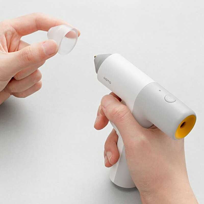 

HOTO Alat Lem Tembak Hot Melt Glue Rechargeable - QWRJQ001