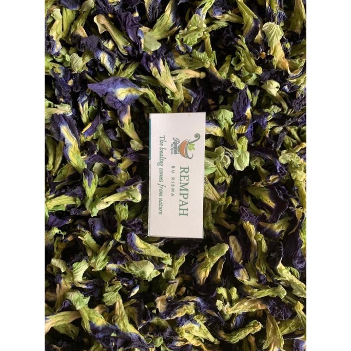 Bunga Telang Kering 500 Gram - Teh Telang Premium