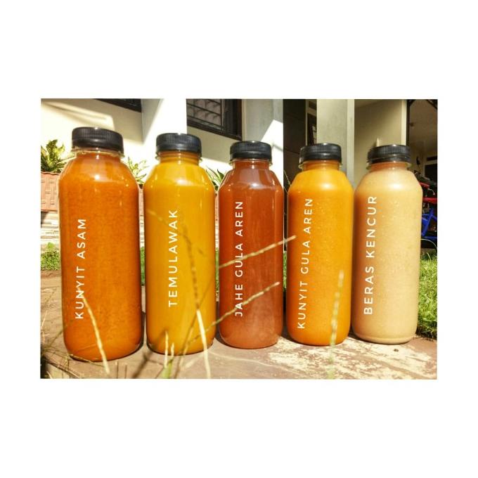 

Silahkan Order] Jamu Tradisional (beras kencur, kunyit asam, kunyit asam sirih, jahe)