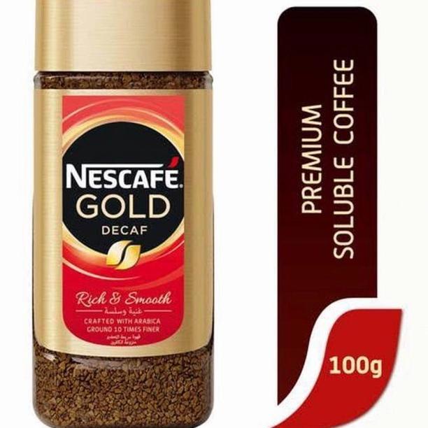 

`````````] Nescafe decaf gold 100gr arabica robusta Rich & smooth BOTOL 100g