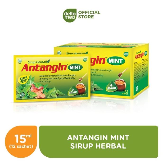 

Kualitas terbaik] Antangin Cair Rasa Mint Isi 12 Sachet