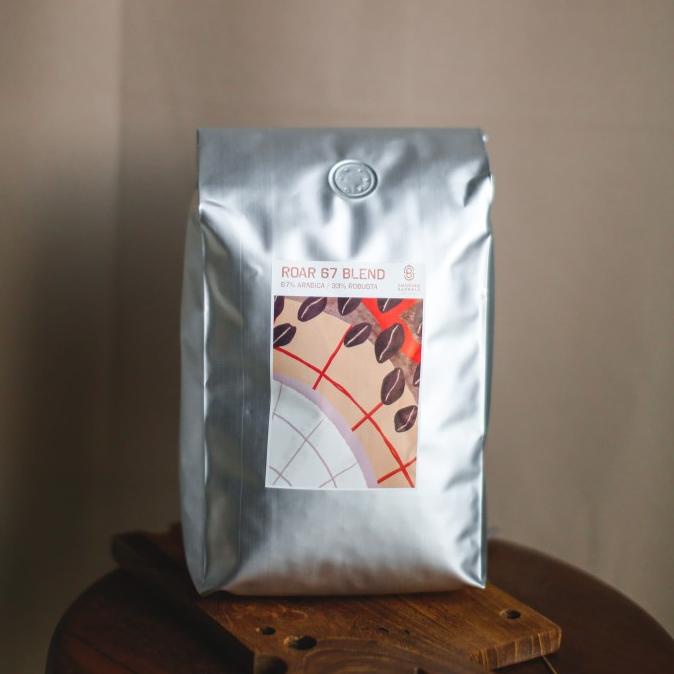 

Roar 67 Blend 1Kg -Dark Roast Biji Kopi Bahan Es Kopi Susu