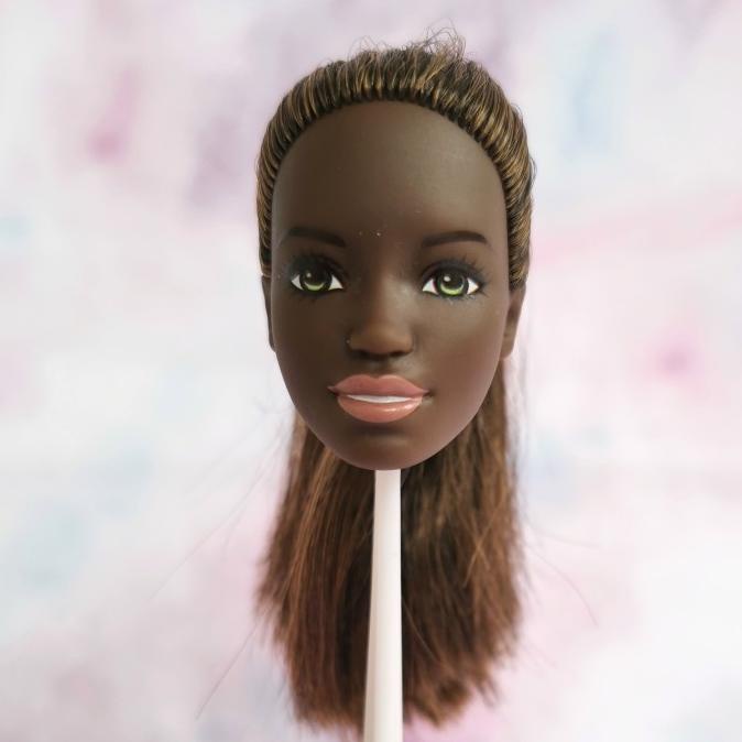 Produk Terbaik] kepala barbie mattel head barbie fashionistas barbie made to move