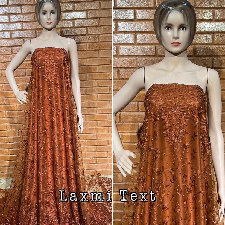 ❄Seller➩ DWALM Kain tile akar renda new / bahan tulle/ cocok untuk dress Tunik gaun pengantin seraga