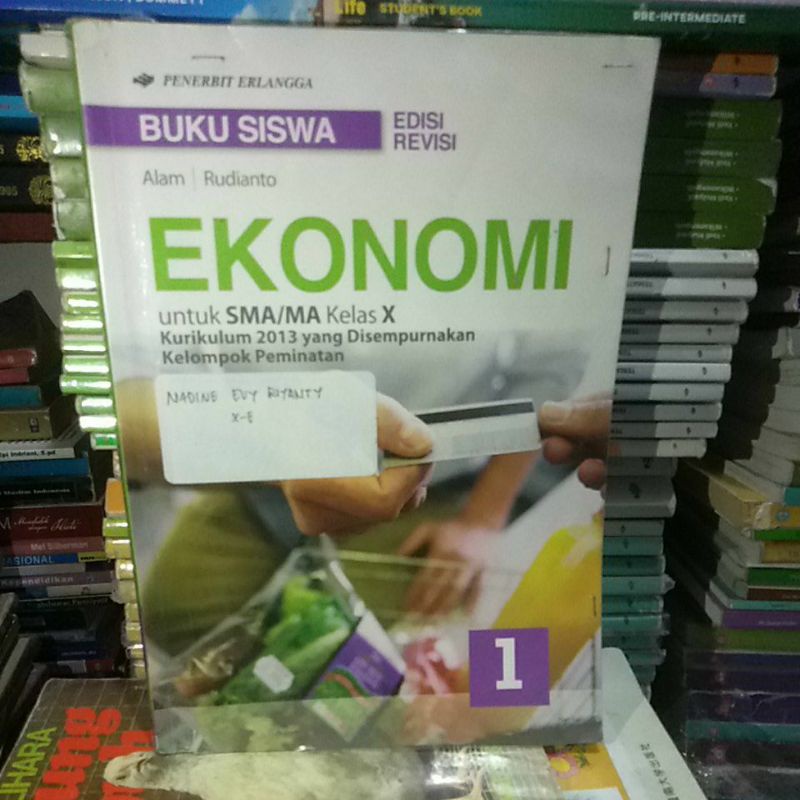 buku siswa edisi revisi ekonomi 1 untuk SMA kelas 10