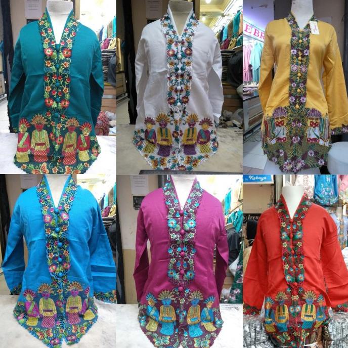 KEBAYA ATASAN ENCIM ANAK / KEBAYA ENCIM ONDEL BETAWI