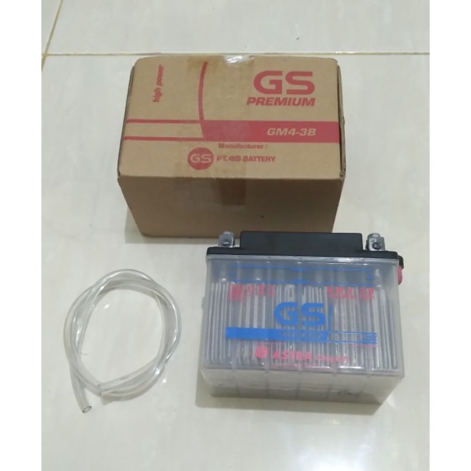 Aki Basah Motor 12v GS ASTRA