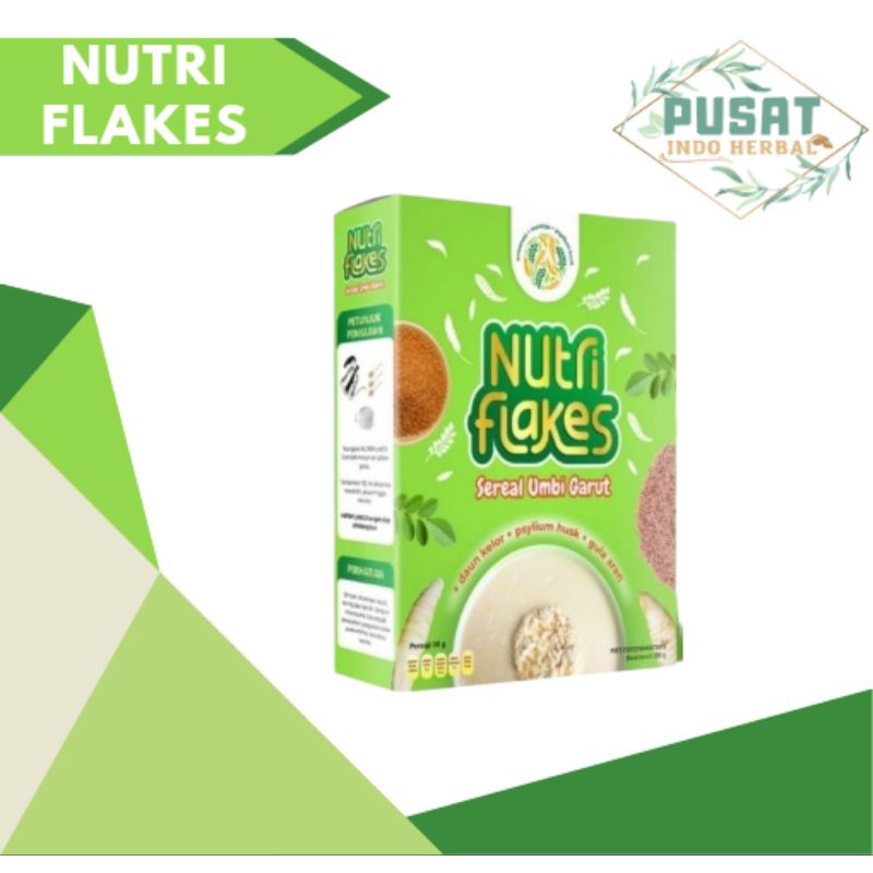 

Nutriflakes Sereal Umbi Garut Mengatasi Maag, Gerd, Dan Asam Lambung Original