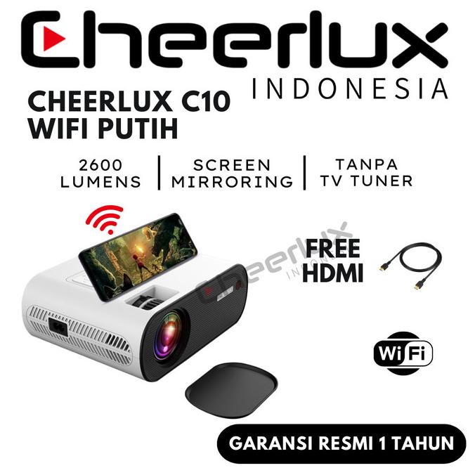 Projector Cheerlux C10 WiFi | Cheerlux C10 2600 Lumens | Cheerlux C10