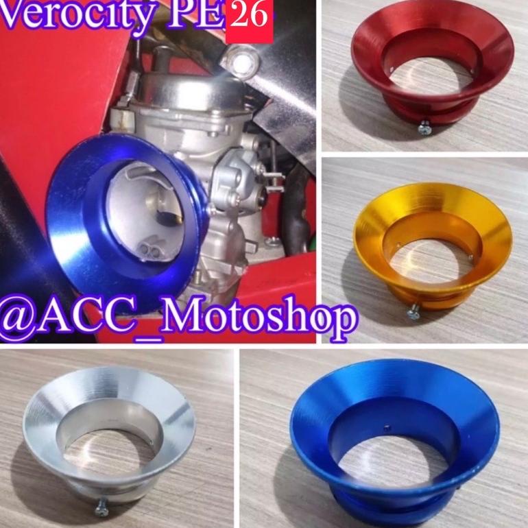 Terbaru Promo Corong Karbu Pe 26/28 Verocity Corong Karburator Pe26/28 Variasi Motor