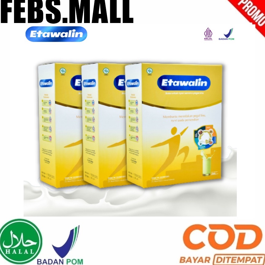 

New Deal ( Promo ) Etawalin - Susu Sendi Untuk Atasi Asam Urat dan Nyeri Bpom Original