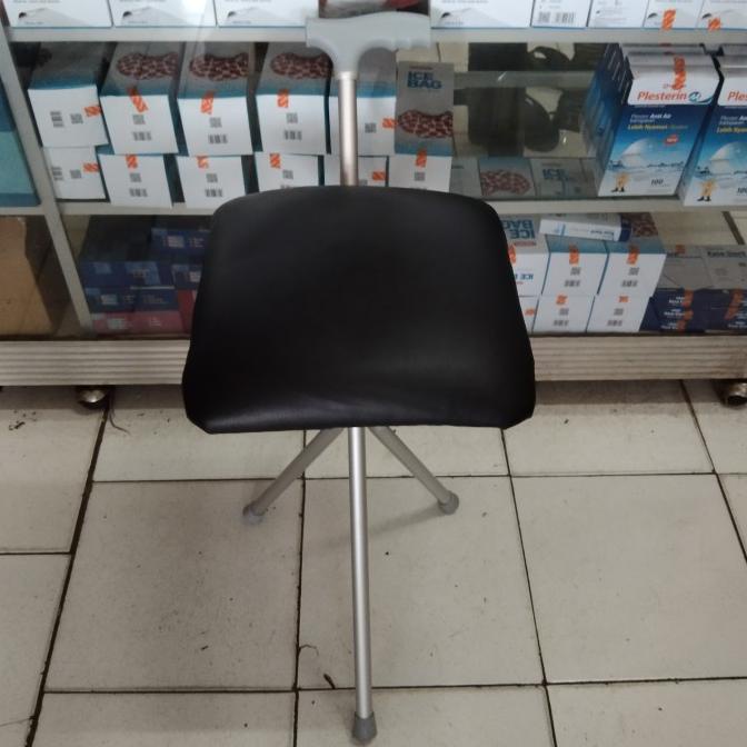 Tongkat Duduk Lipat | Kursi Sholat Merk Onemed Empuk Pakai Busa