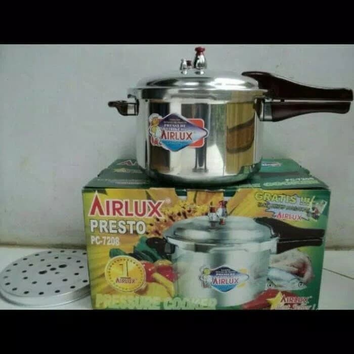 Best Seller Panci Presto Airlux 8 Liter Aluminium Tebal