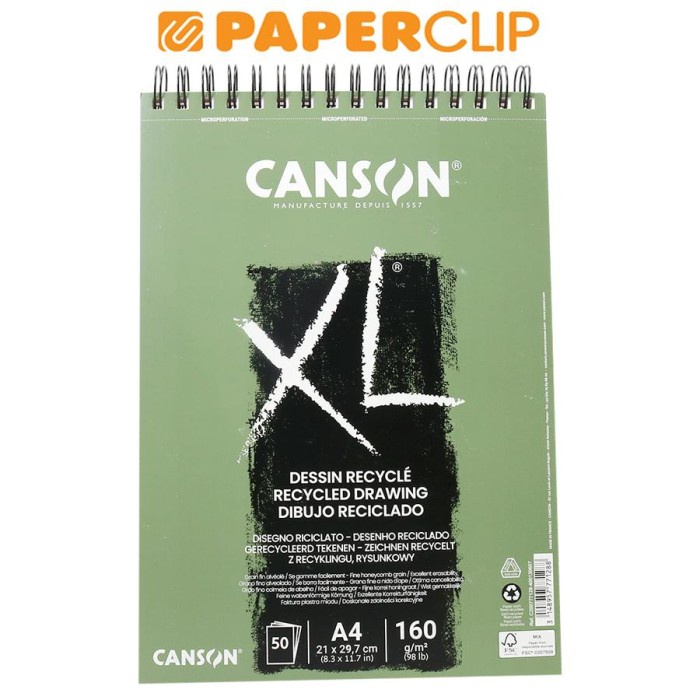 

Terlaris Sketch Book Canson 200777128 A4 50S 160G