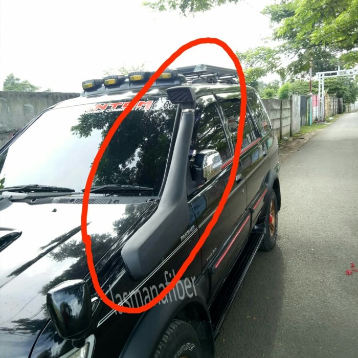 Snorkel Mobil Cerobong Isuzu Panther Lm,Lv, Ls, Grand Touring