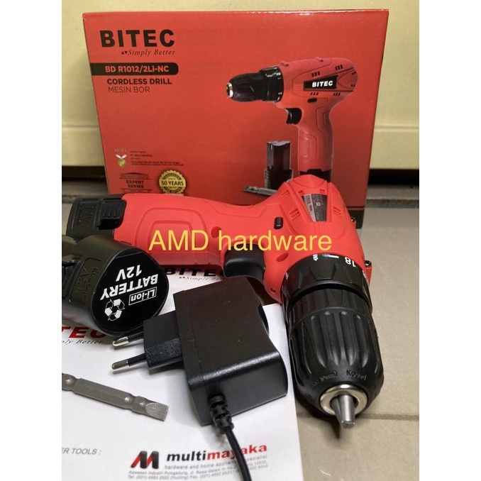 Bor Baterai Cordless Drill Set +Mata Bor Jld 12V (Makita/Dewalt/Bosch)