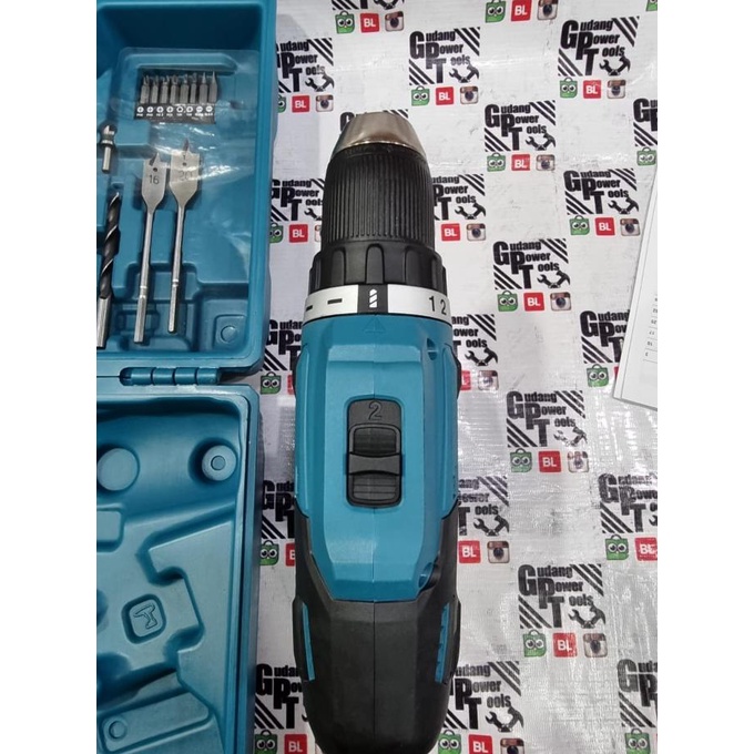 Paket Mata Bor 74Pc Mesin Bor Baterai Cordless Drill Makita 18V Df488D