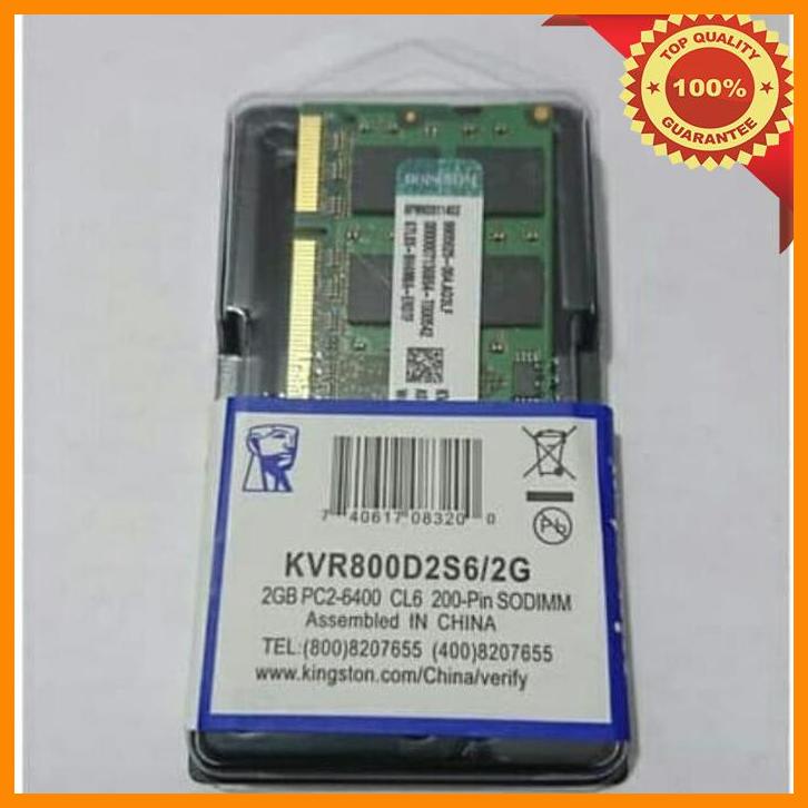 (WHD) RAM LAPTOP SODIM DDR2 2GB KINGSTON