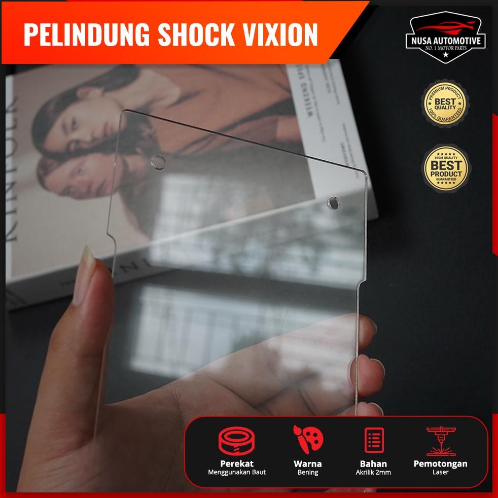Aksesoris Cover Shock Vixion New Vixion O Akrilik Pelindung Shock All New Vixion Nvl Nva Mika Kolong