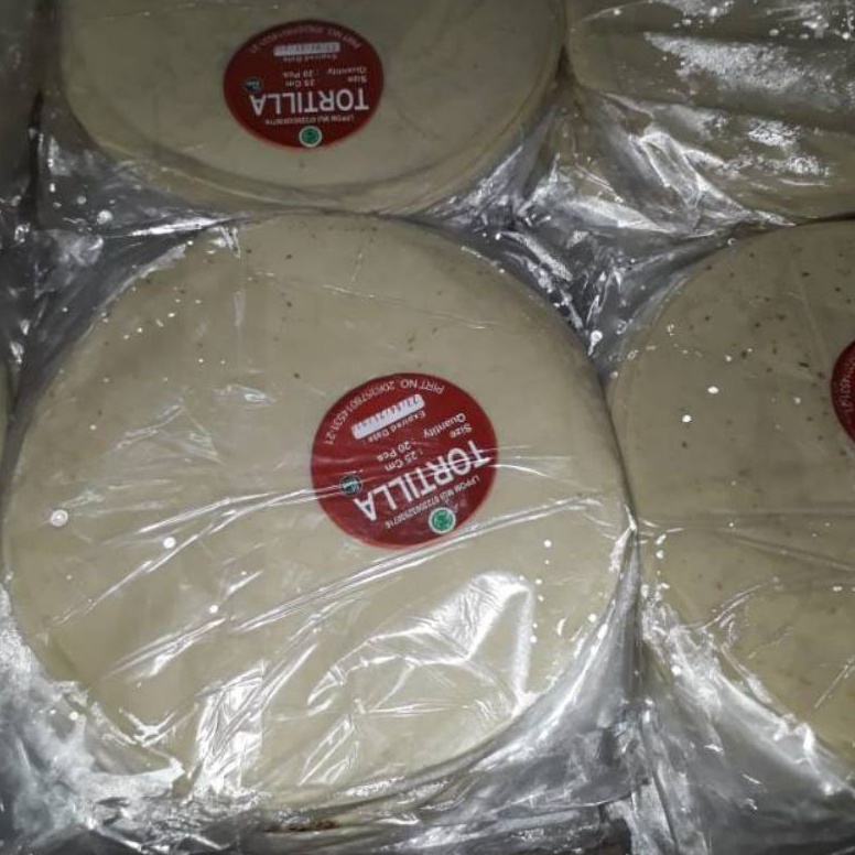 

Kirim sekarang Kulit kebab - tortilla Besar size 25cm isi 20 85