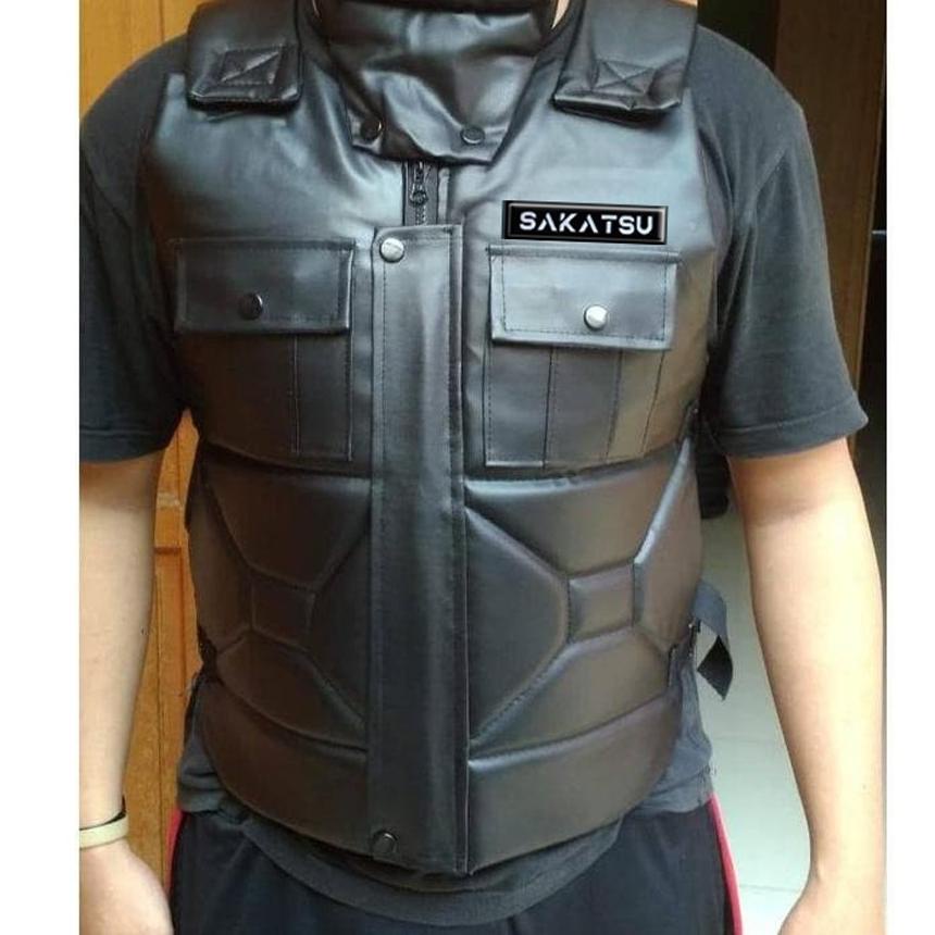 Sparepart Jaket Rompi Motor Touring Sakatsu Streetford Tebal Anti Air Anti Angin Motor Ori