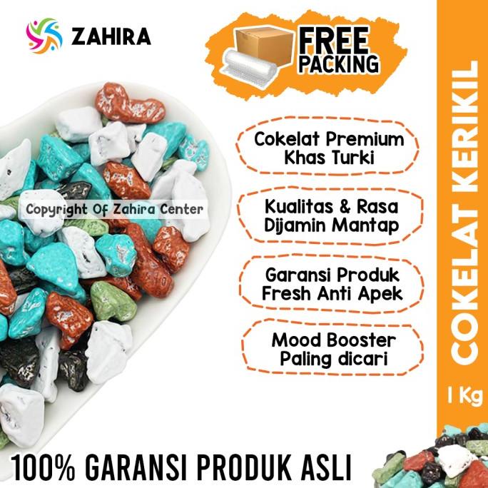 

Cokelat Kerikil Premium 1Kg Stone Chocolate Rock Coklat Oleh Oleh Haji Best