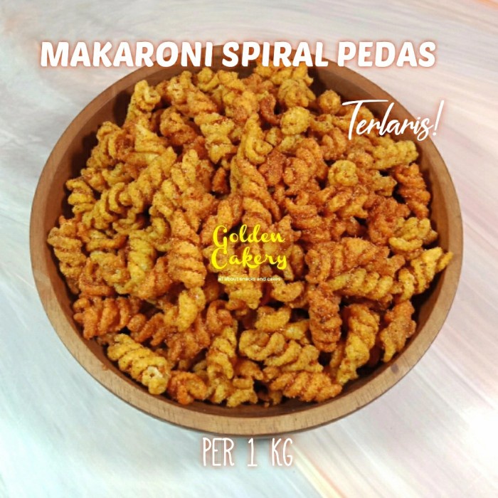 

Makaroni Spiral Pedas Terlaris Isi 1 Kilogram Nett