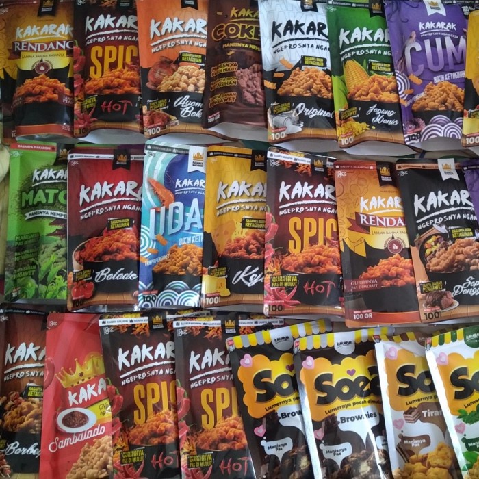 

Paket 10 Pcs Makaroni Kak Bandung - Sna Makanan Ringan