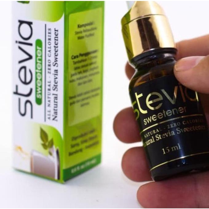 

Pemanis Alami STEFIA cair Gula Tanpa Kalori Stevia