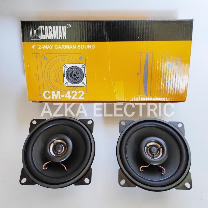 Speaker Pintu Mobil 4 Inch Coaxial Carman CM 422