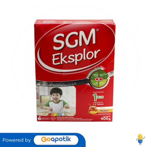 

SGM EKSPLOR 1+ USIA 1-3 TAHUN RASA MADU 900 GRAM BOX