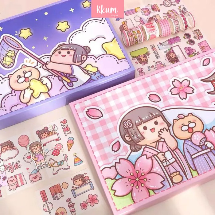 

Terlaris 10 In 1 Gift Jurnal Set/ Paket Agenda Hadiah Hampers/ Notebook Journal