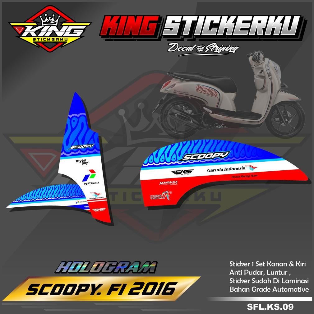 Promo Stiker Striping List Variasi Scoopy 2014/2016 - Sticker Striping Motor Scoopy 2014/2016 Motif 