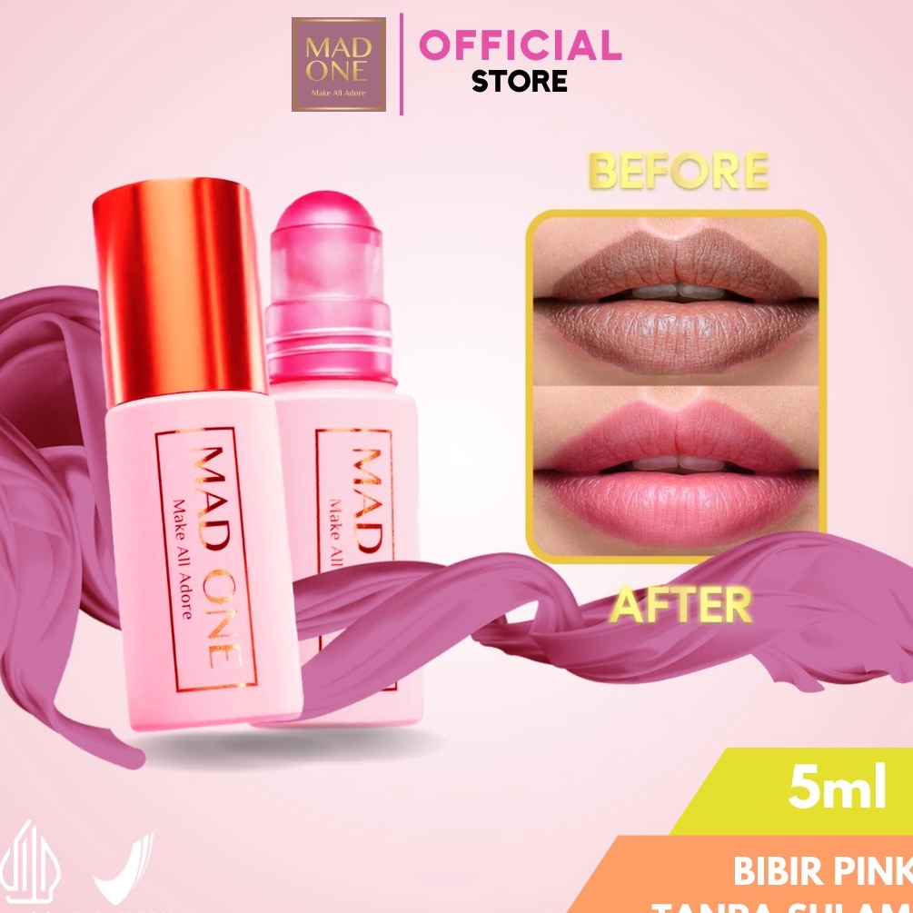 ➦➮✶✺ (Mad One) Lip Serum Bibir Pink - Perawatan Bibir - Pencerah Bibir Ready