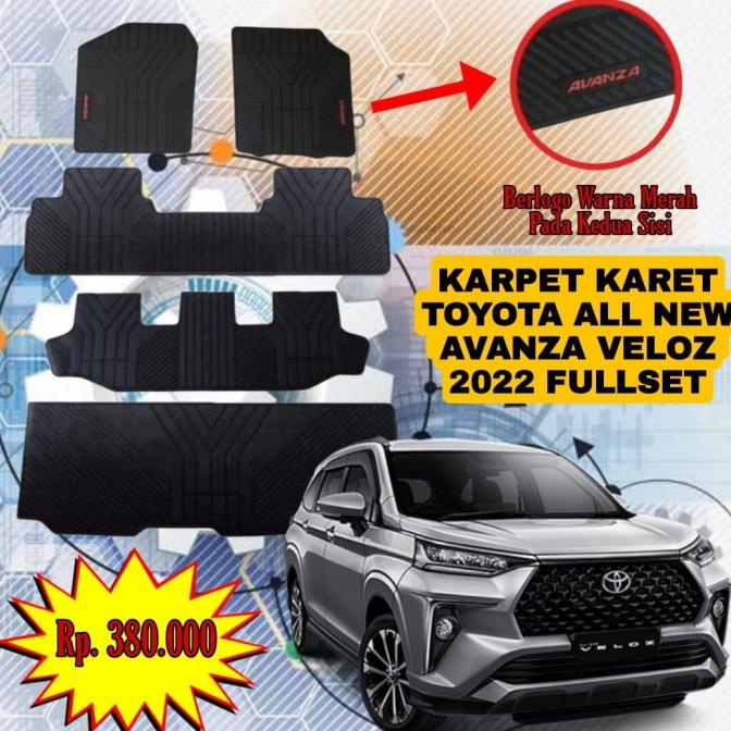 Interior Mobil Karpet Karet Mobil All New Toyota Avanza Veloz 2022 Premium