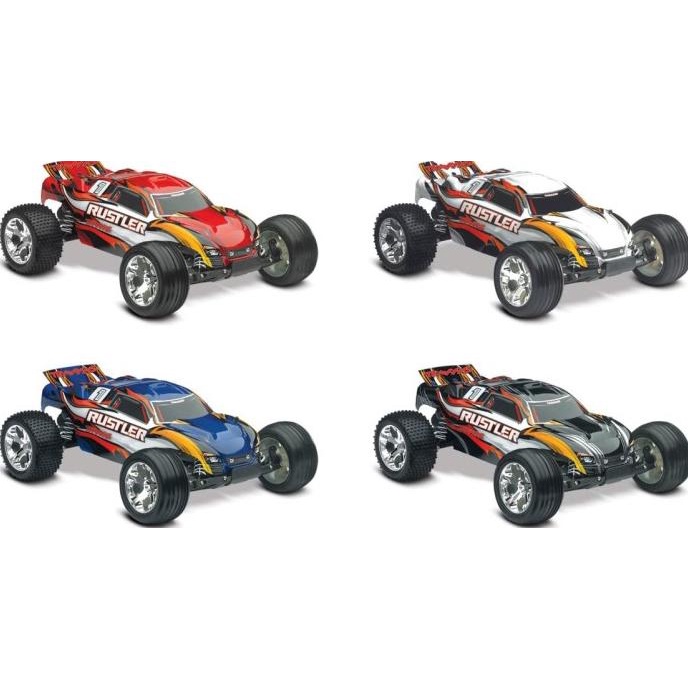 Rc Traxxas Rustler Rc Truck Monster 1/10