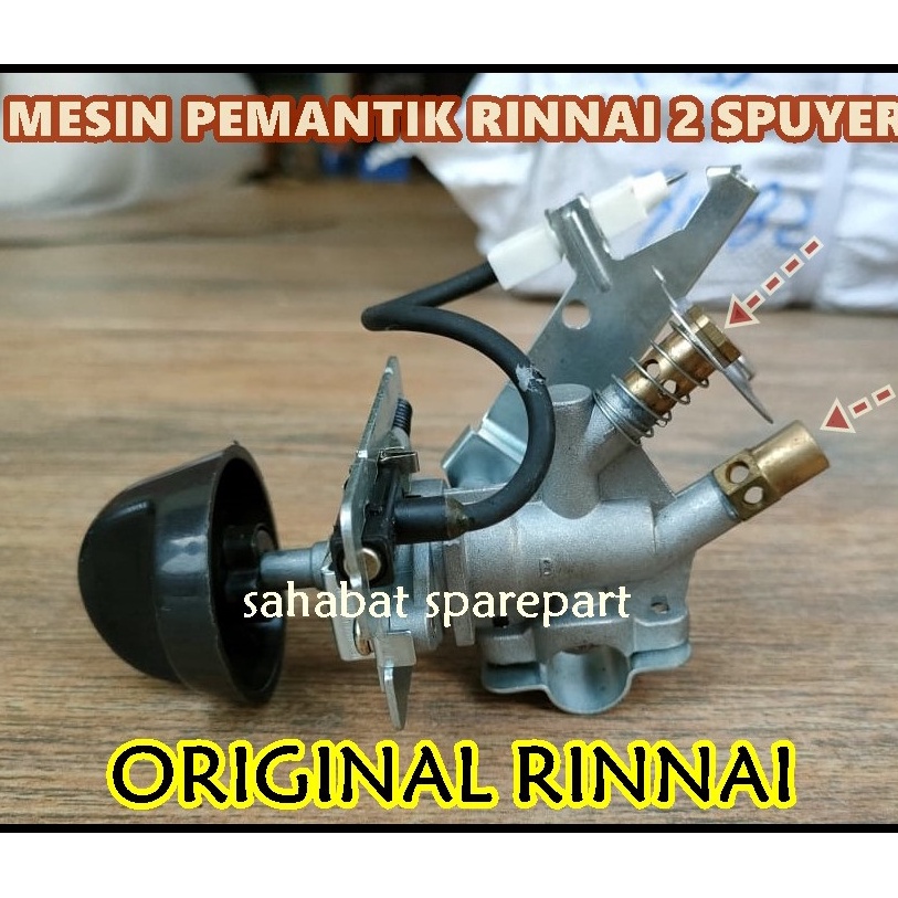 RECOMENDED. MESIN PEMANTIK KOMPOR GAS RINNAI 2 SPUYER ORIGINAL