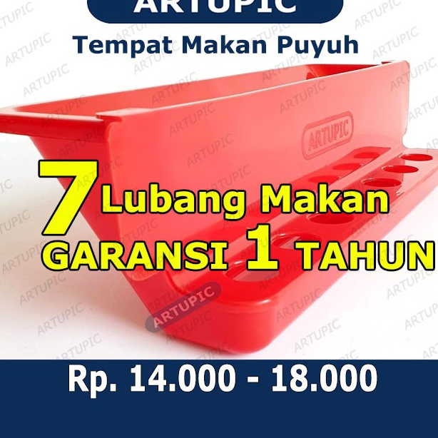 ' zo Tempat Makan Puyuh Tempat Pakan Puyuh Feeder Quail Ready-