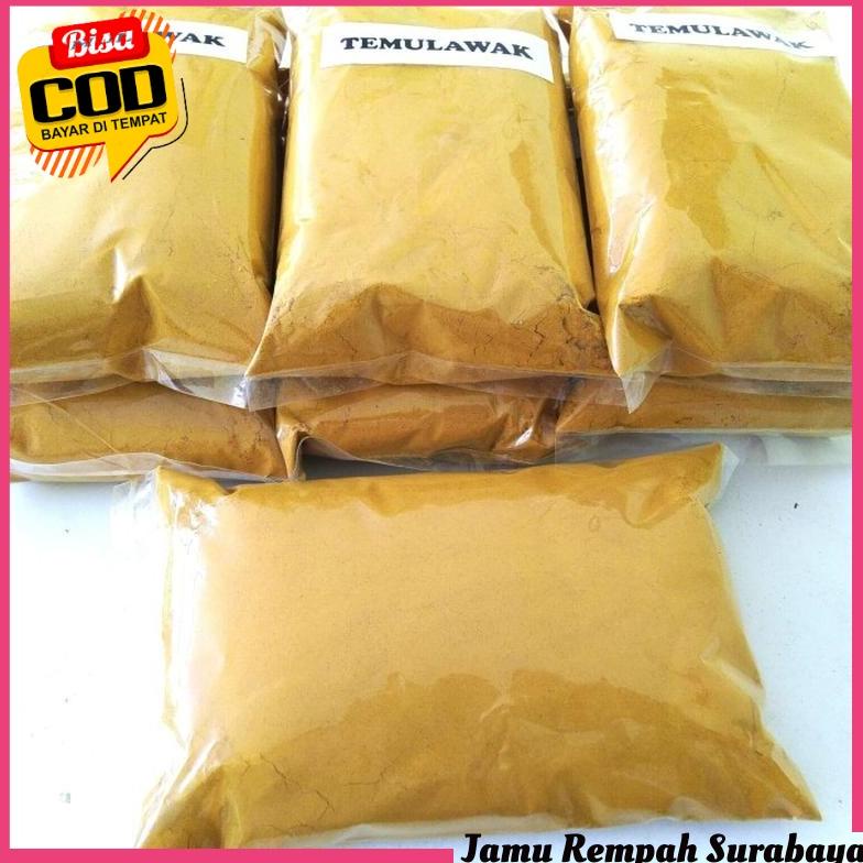 

COD - Serbuk / Bubuk Temulawak Asli Dan Murni 100% , Kemasan 1kg - Surabaya ,,
