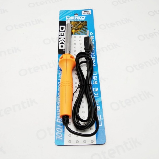 ✢Eln DEKKO SOLDERING IRON 60W - DEKO ALAT SOLDER 60 W - SOLDERING - PATERI - PATRI ❄ ✵ '