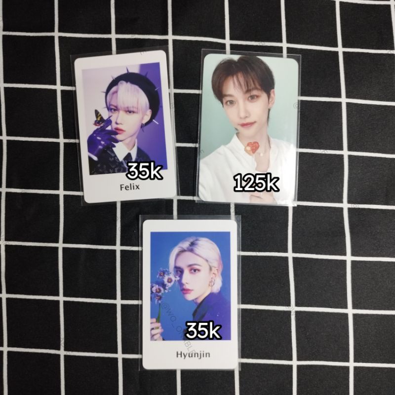 pc stray kids felix hyunjin maniac japan tour merch official maxident pob mmt