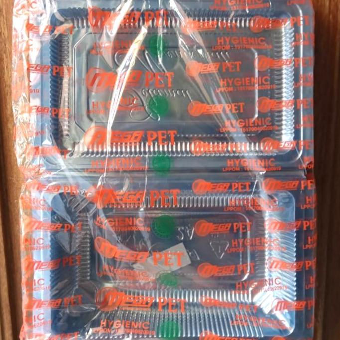 6,6 Box Mika Plastik Ukuran 2A 50 Pcs