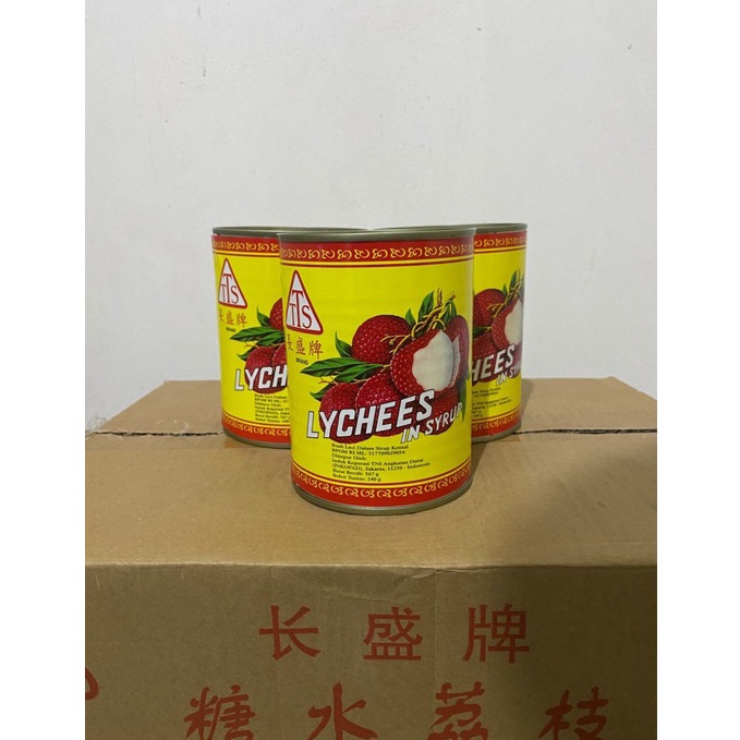 

Idd2D7p TTS Leci Lychee kaleng buah / Lychees in syrup 567gr