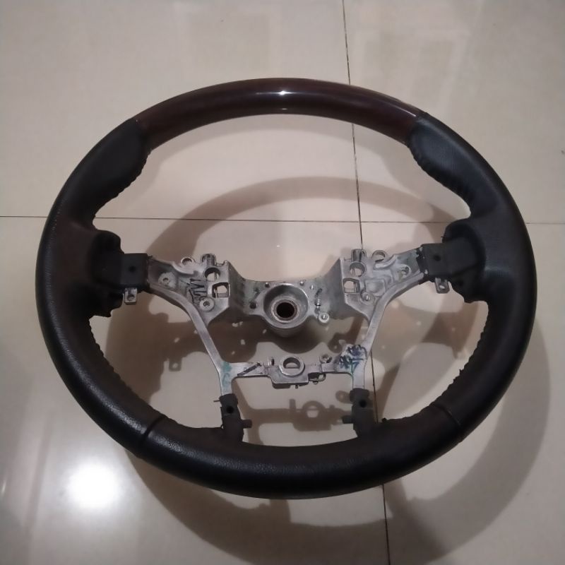 stir innova reborn wood panel kayu setir toyota inova lingkaran