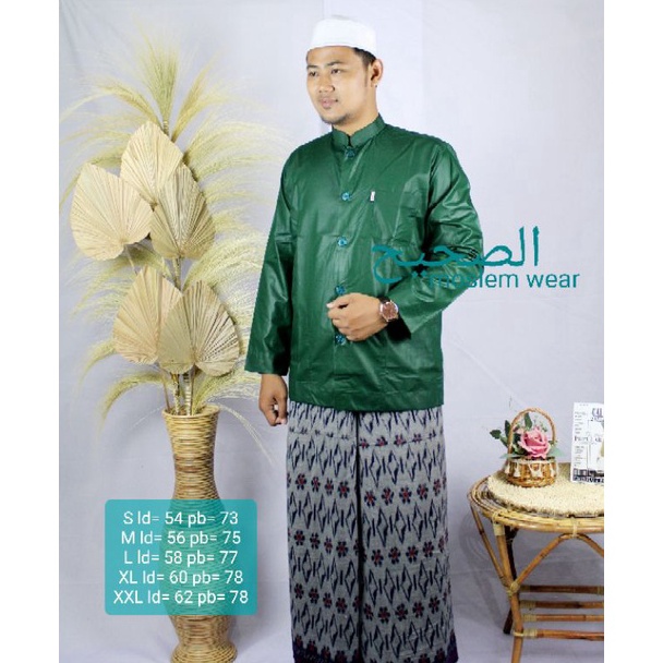 Terpercaya.. koko haibah model ammu merk asshahih baju muslim pria dewasa baju pria fashion muslim k